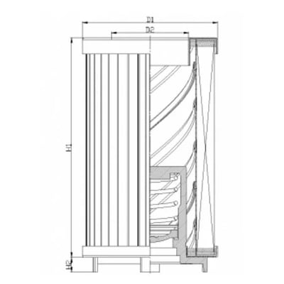 Filtrec DMD0014G25B3