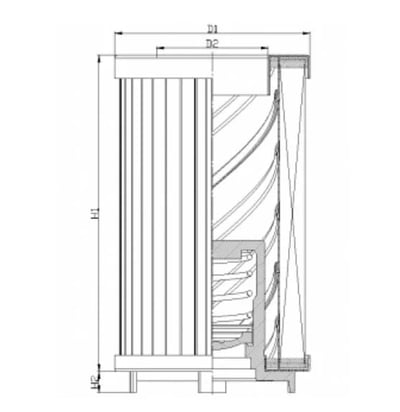 Filtrec DMD0044G25B3