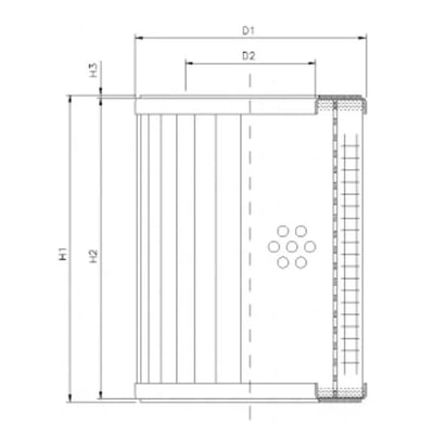 Filtrec DMD024L20B