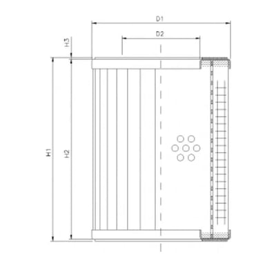 Filtrec DMD070L20B