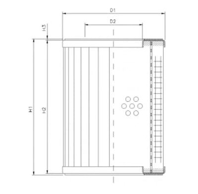 Filtrec DMD146B25B