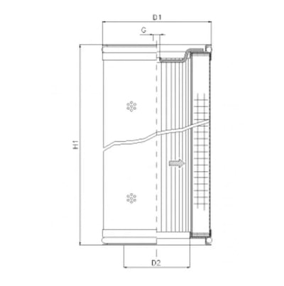 Filtrec DMD753E10B