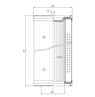 Filtrec DMD754E10B