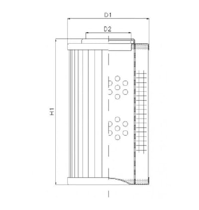 Filtrec DVD2140B25V