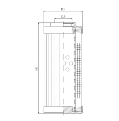 Filtrec DVD2360W250B