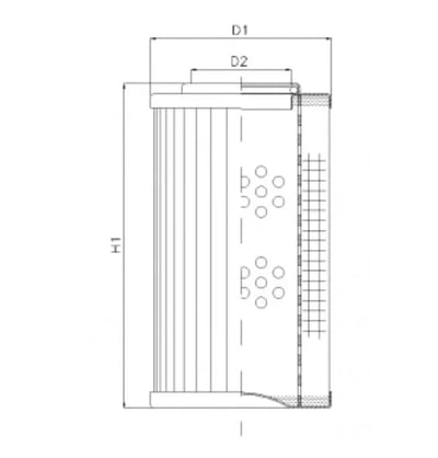 Filtrec DVD2560B10B