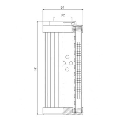 Filtrec DVD2560W25B