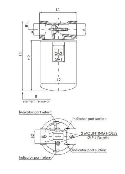 Filtrec FA121C25BB6S00
