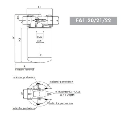 Filtrec FA122000BB6000