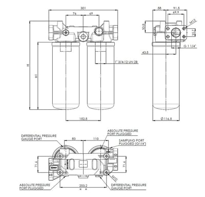 Filtrec FAPA421000BB6B6F7MDZ000S0