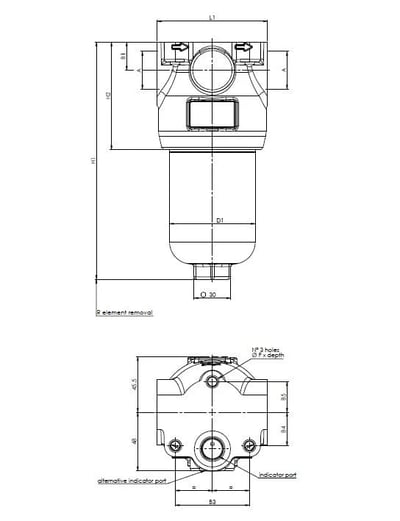 Filtrec FH320D121000BB4DS000S0