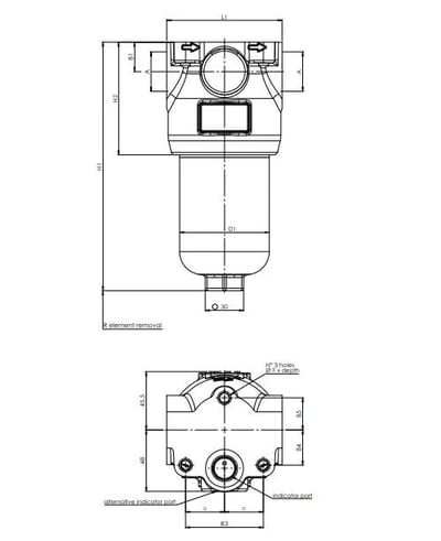 Filtrec FH320D126000BB50S000S0