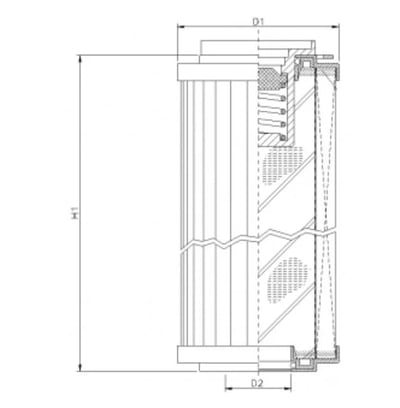 Filtrec R163G25B