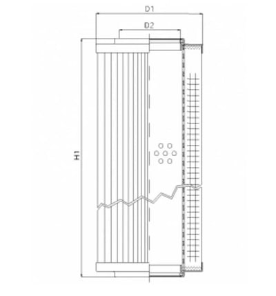 Filtrec R241CW25
