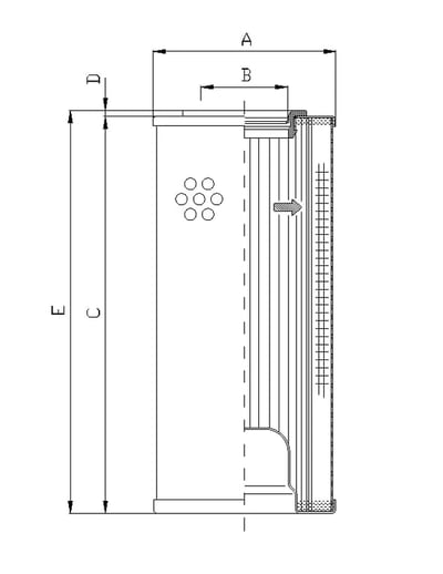 Filtrec R5110C25