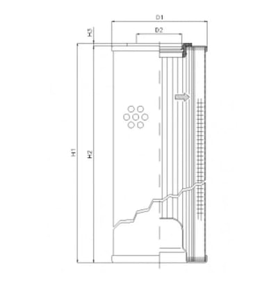 Filtrec R5110T25V