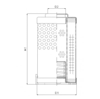 Filtrec R610C25
