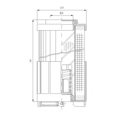 Filtrec R622T40