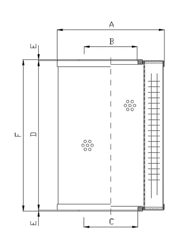 Filtrec R660C10R