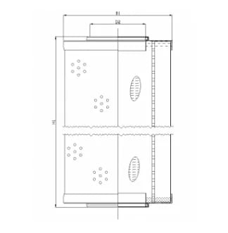 Filtrec R672G15