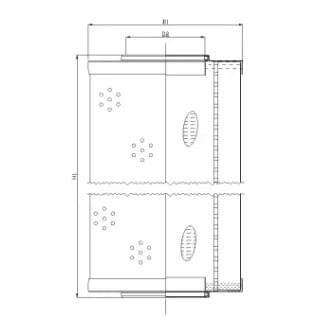 Filtrec R672G15V