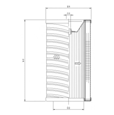 Filtrec R701T100