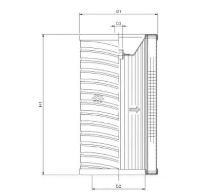 Filtrec R701T25