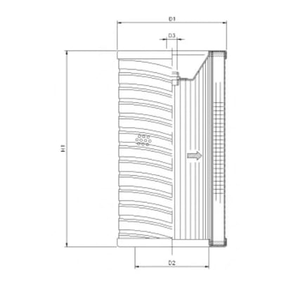 Filtrec R711T100