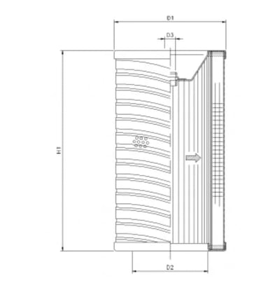 Filtrec R725T40