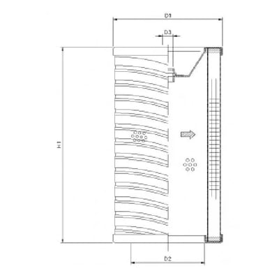 Filtrec R726C25P