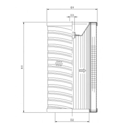 Filtrec R735T100