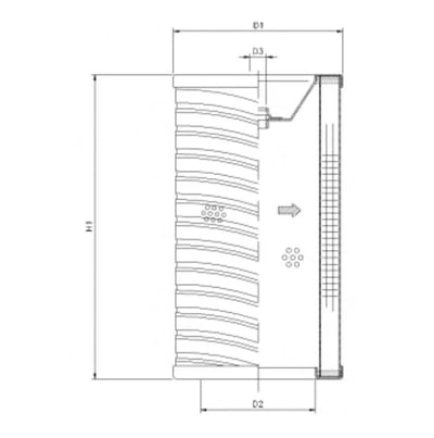 Filtrec R741G25P