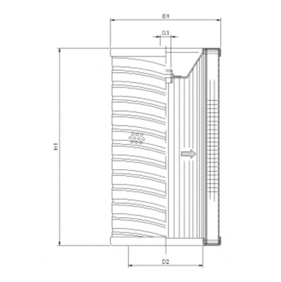 Filtrec R745G03