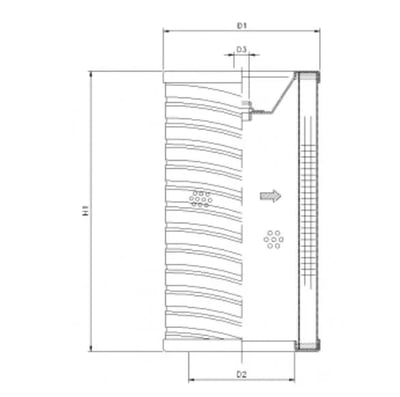Filtrec R746G25P