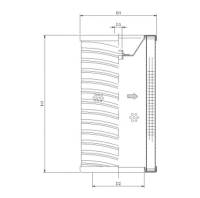 Filtrec R750C10P