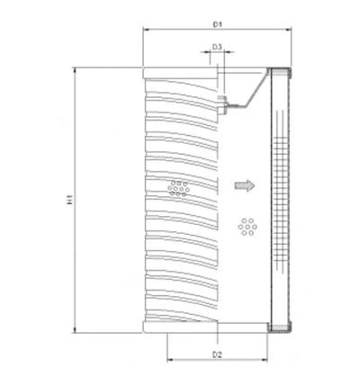 Filtrec R750T100P