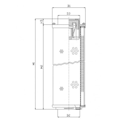 Filtrec RHR160N05V