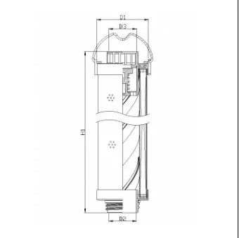 Filtrec RHR165G20V3/016