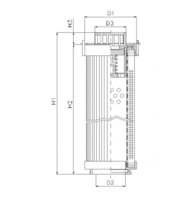 Filtrec RHR165S25V