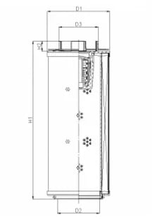 Filtrec RHR1700G10V3/AB1