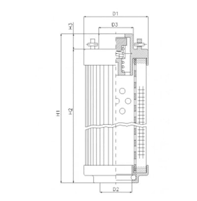 Filtrec RHR240B50V