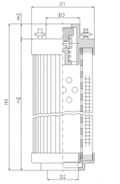 Filtrec RHR240S100B0/AB1