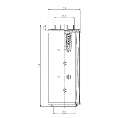 Filtrec RHR2600G03B3/AB1