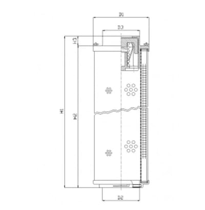Filtrec RHR2600N05B