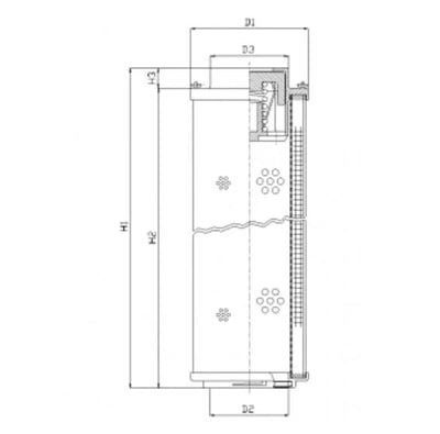 Filtrec RHR2600N10B