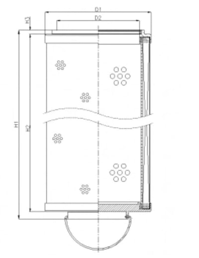 Filtrec RHR2700M20B0/AB1