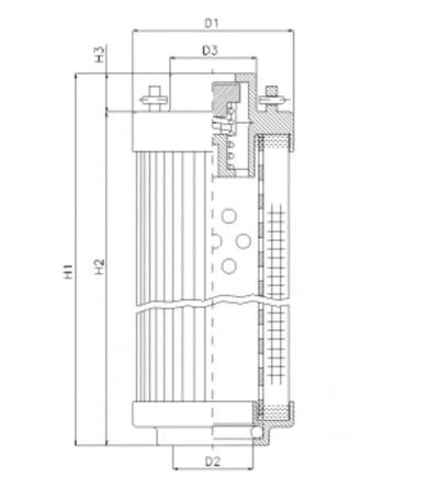 Filtrec RHR330B10B