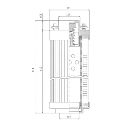 Filtrec RHR330B50V