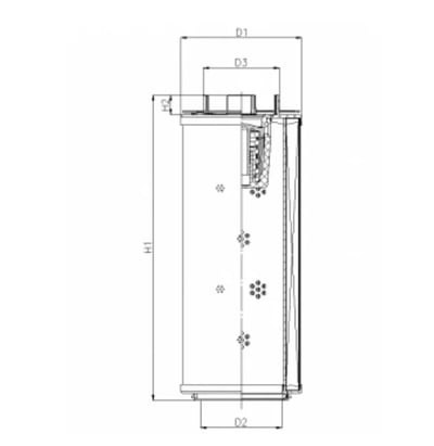 Filtrec RHR330N20B6/AB1