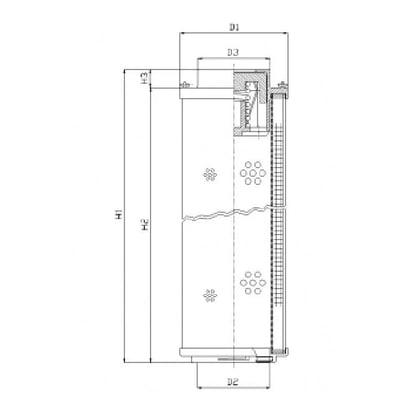 Filtrec RHR500G10V/2